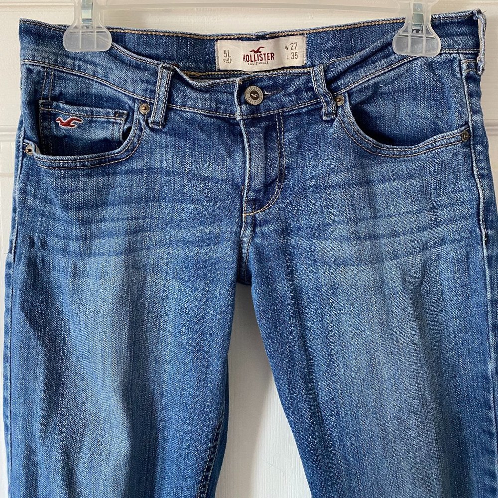 Hollister Boot Cut Medium Wash Jeans